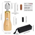 Kit couture cuir rapide 5 à 12 pièces fil cire poinçon – 6