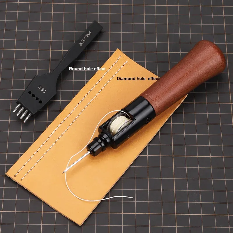 Kit couture cuir rapide pour réparation maroquinerie