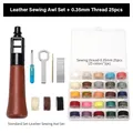Kit couture cuir rapide pour réparation maroquinerie – Couleur Set D-0.35mm thread
