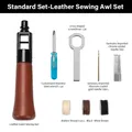 Kit couture cuir rapide pour réparation maroquinerie – Couleur Set D-Standard Set
