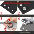 Kit d'œillets avec pince et 100 œillets 4 mm – 5