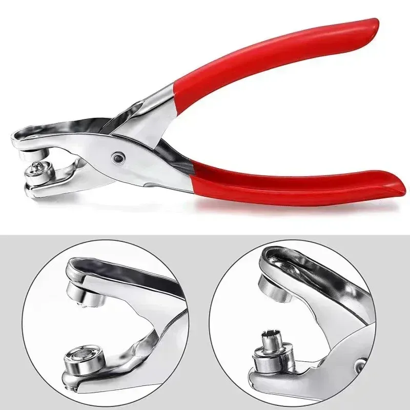 Kit d'œillets avec pince et 100 œillets 4 mm