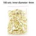 Kit d'œillets avec pince et 100 œillets 4 mm – Couleur Gold