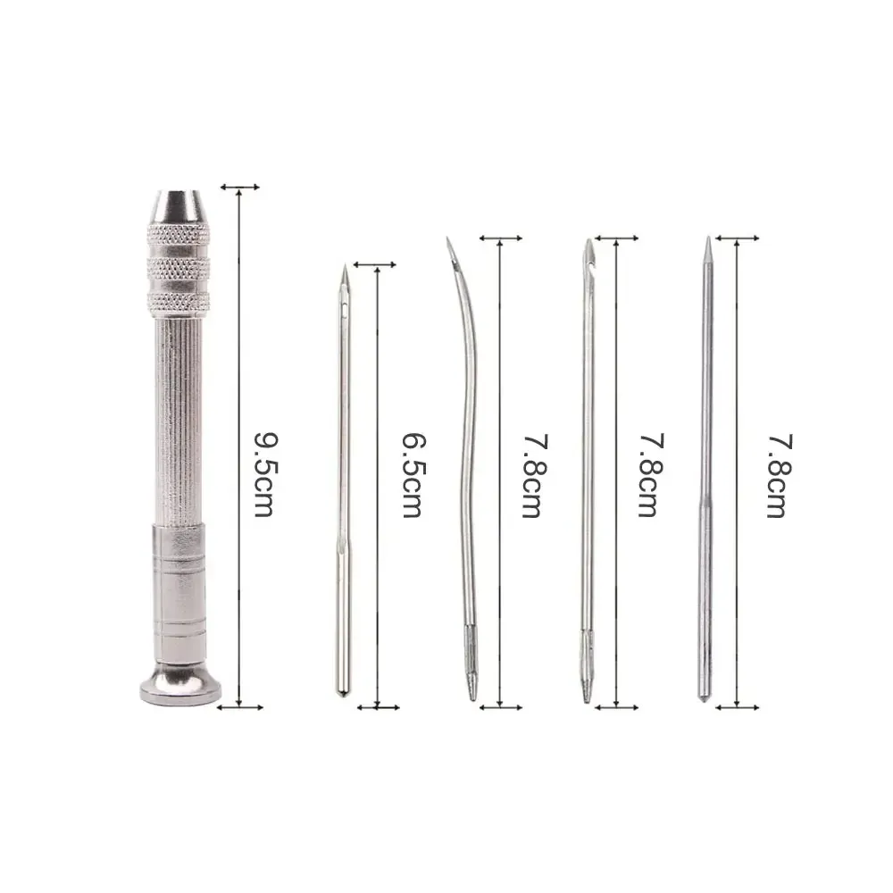 Kit d'outils cuir multifonction aiguille poinçon pour maroquinerie