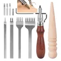 Kit d'outils pour rainurer et chanfreiner le cuir – 1