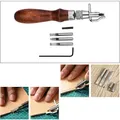 Kit d'outils pour rainurer et chanfreiner le cuir – 5