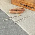 Kit de 2 outils pour cuir rainurage U et V biseautage – 6