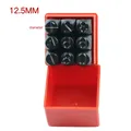Kit de 36 poinçons alphabet et chiffres 2 à 8 mm – Couleur 12.5mm Number