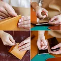 Kit de couture cuir 10 à 11 pièces pour réparation et bricolage – 3