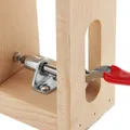 Kit de couture manuelle avec pinces en bois pour cuir – 5