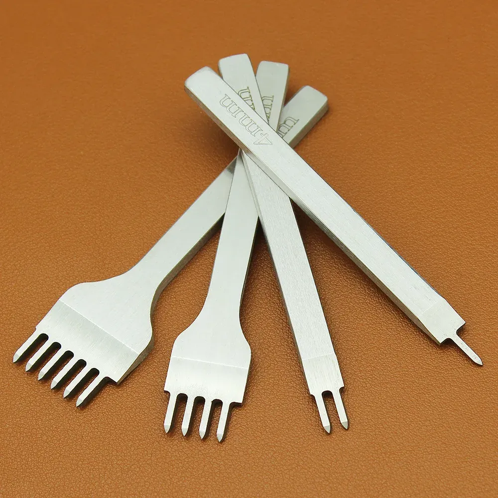 Kit de poinçons diamantés 3 à 6 mm pour cuir