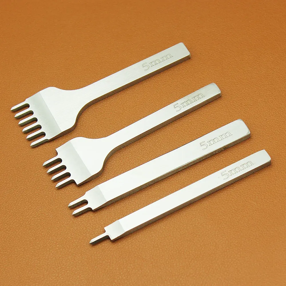 Kit de poinçons diamantés 3 à 6 mm pour cuir