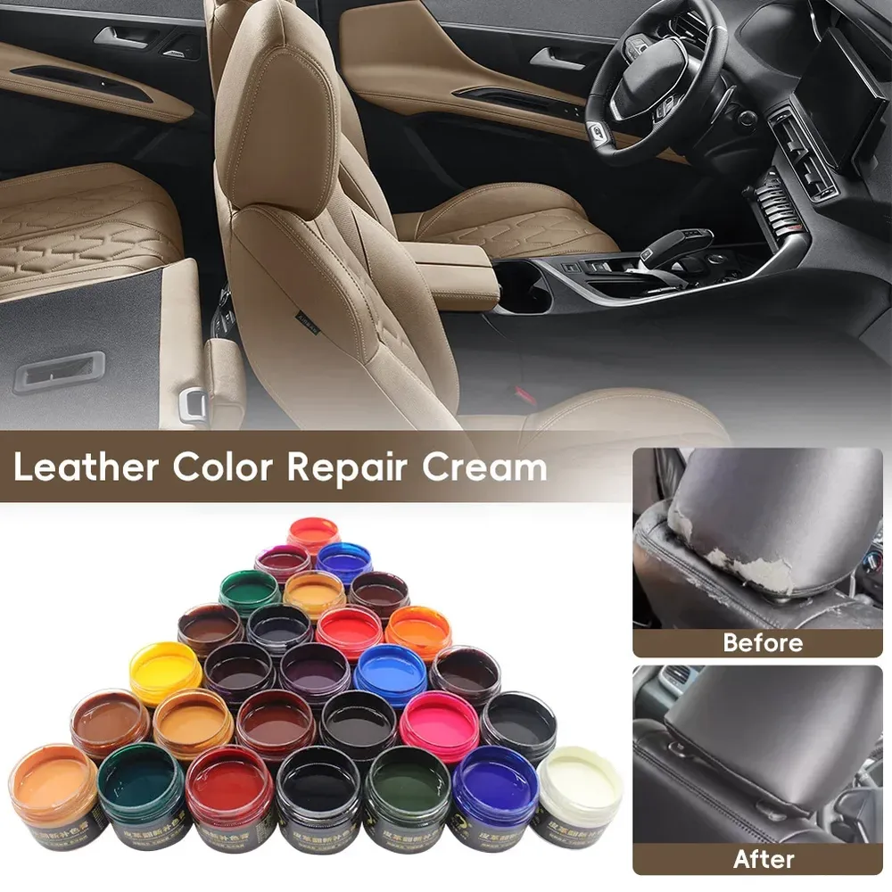 Kit de réparation cuir pour sièges de voiture et canapés