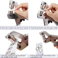 Kit œillets 6 à 10 mm, 100 pièces avec pince et perforateur – 4