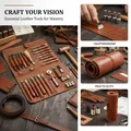 Kit outils cuir 92 pièces avec sac de rangement portable – 2