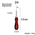 Kit outils cuir boîte rangement fil poinçonnage sculpture débutants – 5