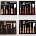 Kit outils cuir coupe poinçon sculpture aiguilles fil débutants – 1