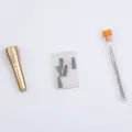 Kit outils cuir coupe poinçon sculpture aiguilles fil débutants – 6