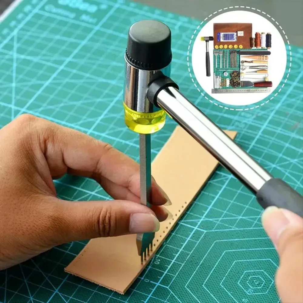 Kit outils cuir marquage tapis découpe bricolage