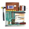 Kit outils cuir marquage tapis découpe bricolage – Couleur Leatherworking tools