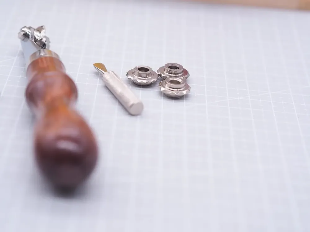 Kit outils marquage et surpiqûre pour cuir