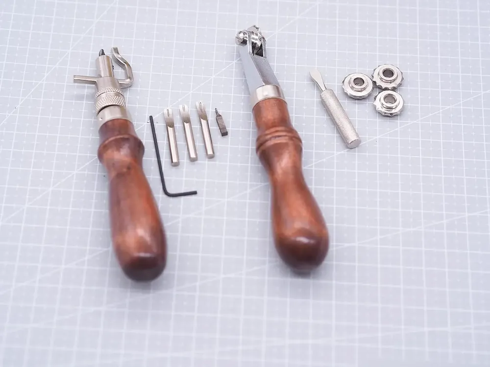 Kit outils marquage et surpiqûre pour cuir