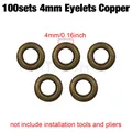 Kit pinces à œillets 4 mm pour artisanat du cuir – Couleur Copper