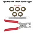 Kit pinces à œillets 4 mm pour artisanat du cuir – Couleur Plier-Copper
