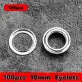 Kit pinces et œillets 6 mm ou 10 mm pour cuir – Couleur 100pcs 10mm Eyelets