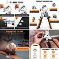Kit poinçonnage œillets 10 mm avec 500 œillets – 4