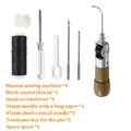 Kit pointe couteau cuir manche bois 45 à 54 mm fil cire – 3