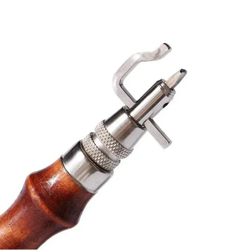 Kit rainurage et biseautage cuir 7 en 1