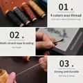 Kit réparation cuir 28 à 32 pièces fil ciré et aiguilles – 5