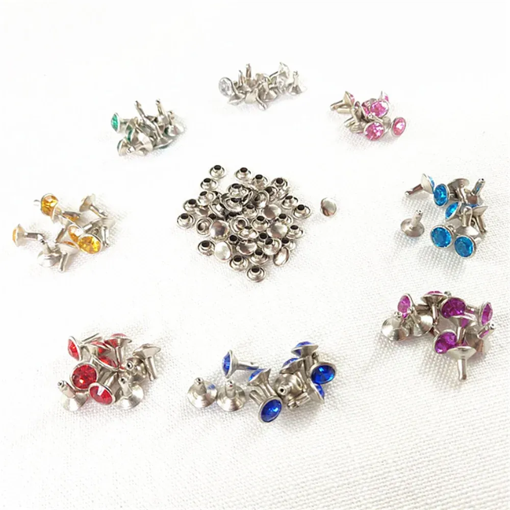 Kit rivets et strass pour décoration cuir