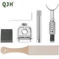 Kit sculpture cuir couteaux lames acier inoxydable et polissage – 1
