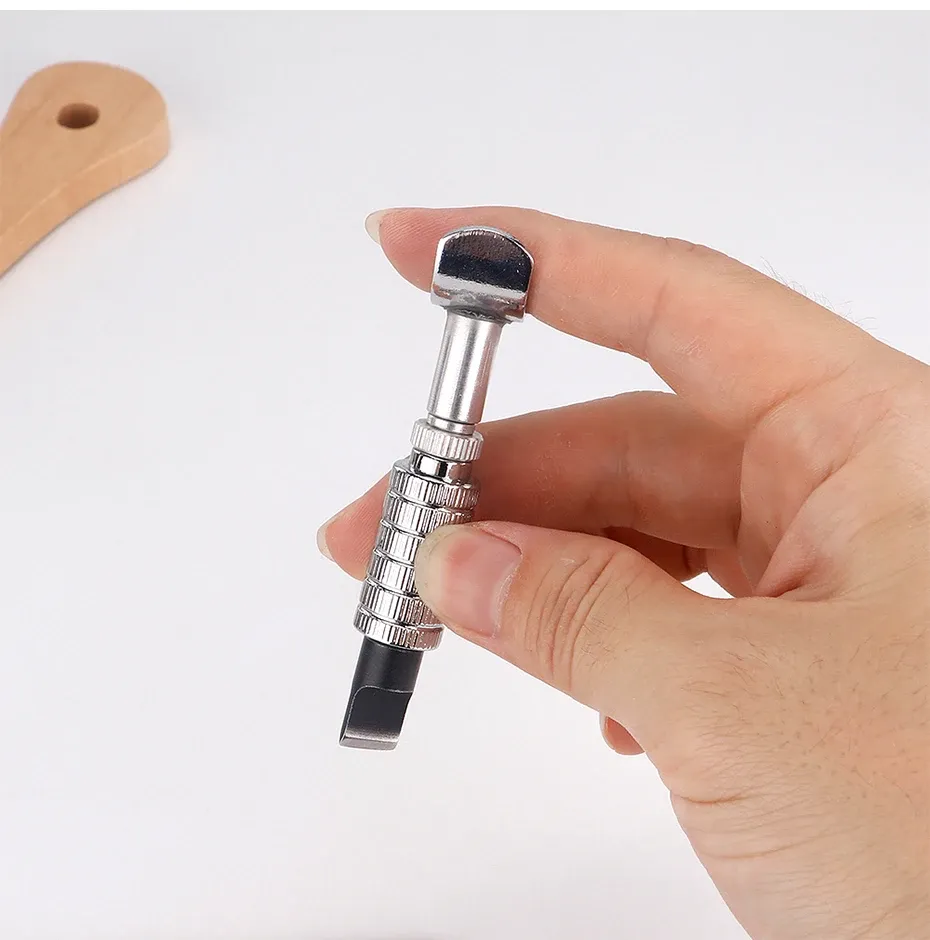 Kit sculpture cuir couteaux lames acier inoxydable et polissage