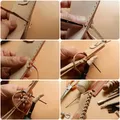Lot de 1 à 2 aiguilles cuir pour artisanat et bricolage – 5
