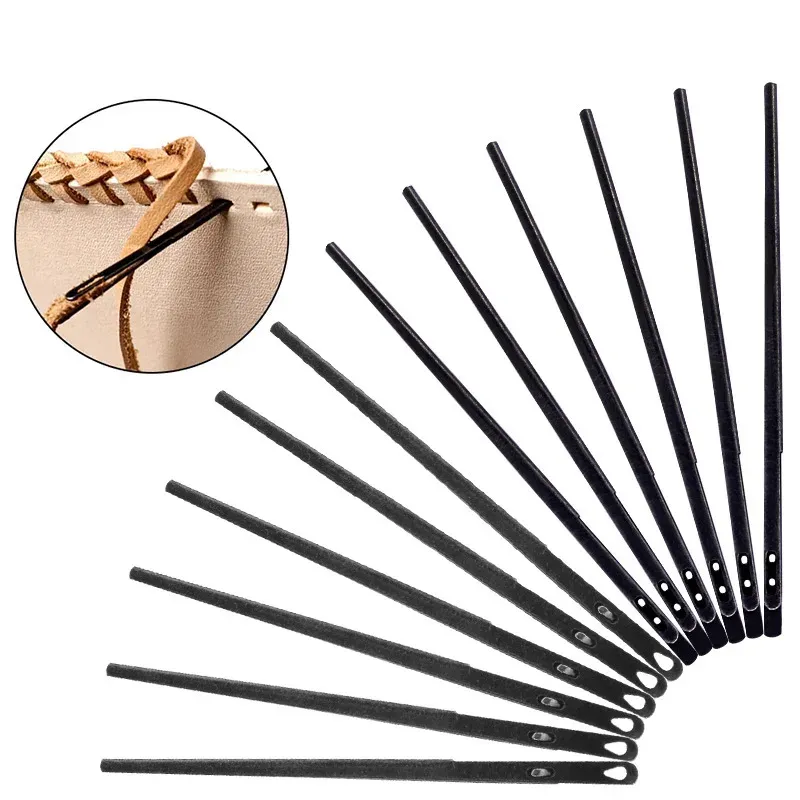 Lot de 1 à 2 aiguilles cuir pour artisanat et bricolage