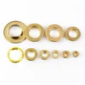 Lot de 100 œillets cuivre 3,5 à 10 mm – Couleur LightGold