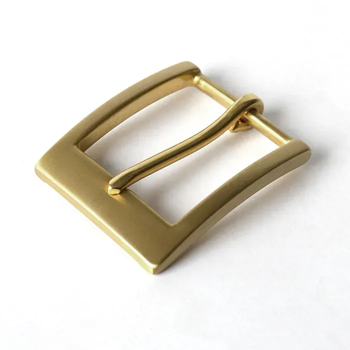 Lot de 2 boucles ceinture laiton 40 mm cowboy