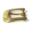 Lot de 2 boucles ceinture laiton 40 mm sculptées – 5