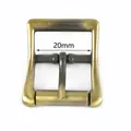 Lot de 2 ou 5 boucles ardillon métal 20 à 32 mm – Couleur Brass-20mm