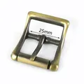 Lot de 2 ou 5 boucles ardillon métal 20 à 32 mm – Couleur Brass-25mm