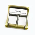 Lot de 2 ou 5 boucles ardillon métal 20 à 32 mm – Couleur Brass-32mm