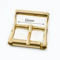Lot de 2 ou 5 boucles ardillon métal 20 à 32 mm – Couleur LightGold-32mm
