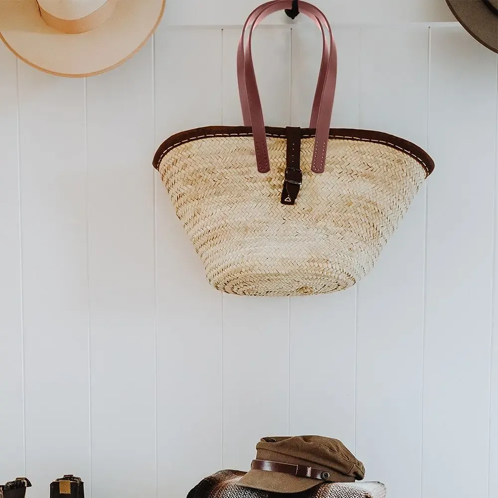 Lot de 2 poignées de sac en cuir PU pour boîte cadeau