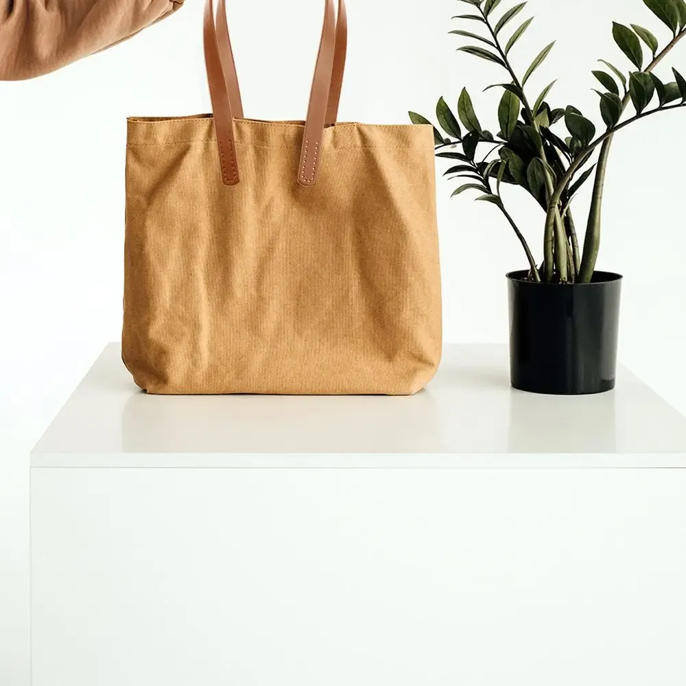 Lot de 2 poignées de sac en cuir PU pour boîte cadeau