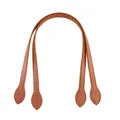 Lot de 2 sangles de sac en cuir PU pour bandoulière – Couleur Brown