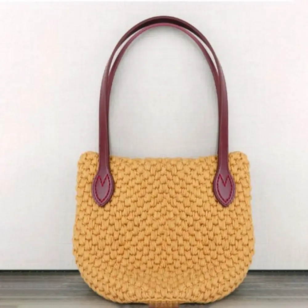 Lot de 2 sangles de sac en cuir PU pour bandoulière
