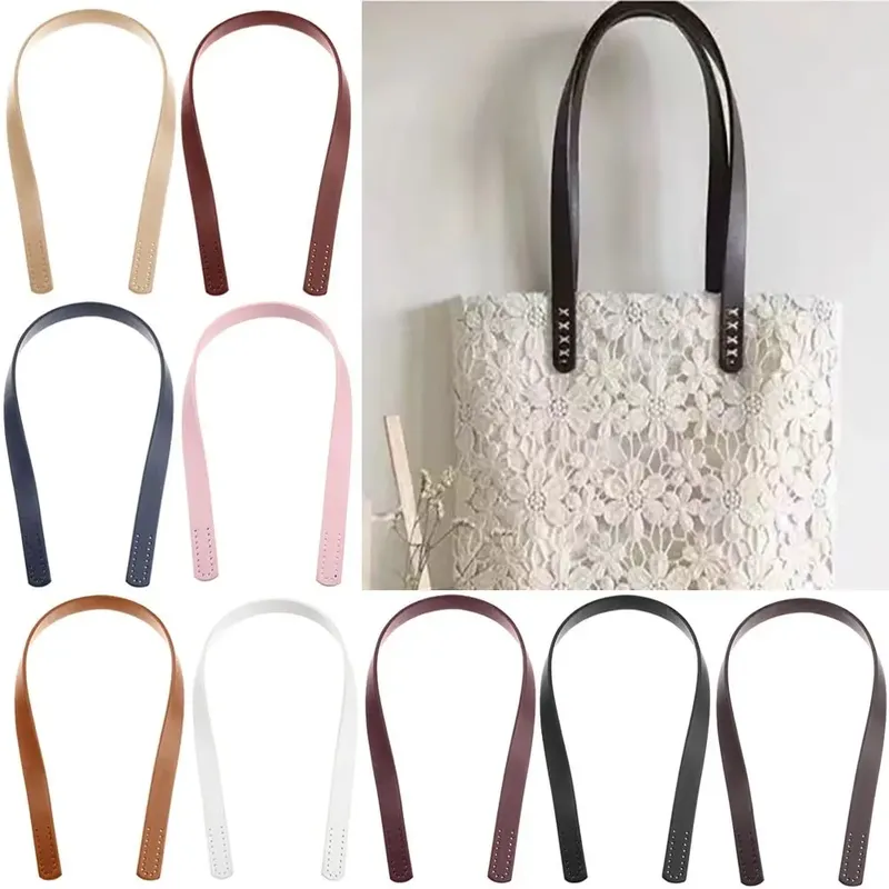 Lot de 2 sangles de sac en cuir PU pour sac à main femme
